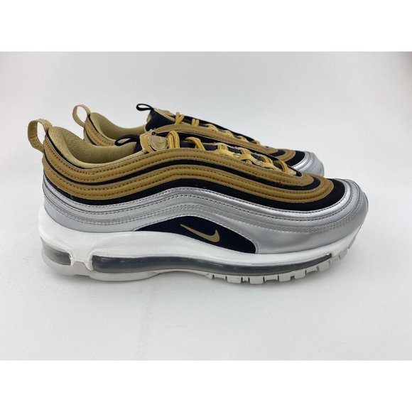 Nike Air Max 97 Metallic Gold Silver Women's Size 9 Sneakers Shoes - Picture 9 of 12